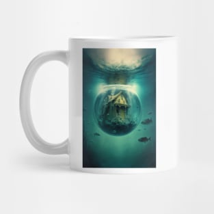 House in bubble Mug